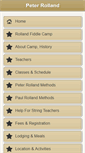 Mobile Screenshot of peterrolland.com